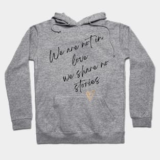 We share no stories Hoodie